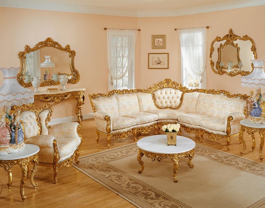 French Provincial Living Room