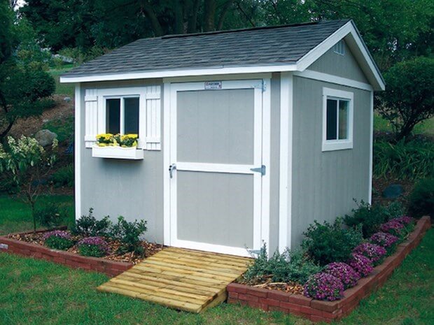 outdoor sheds