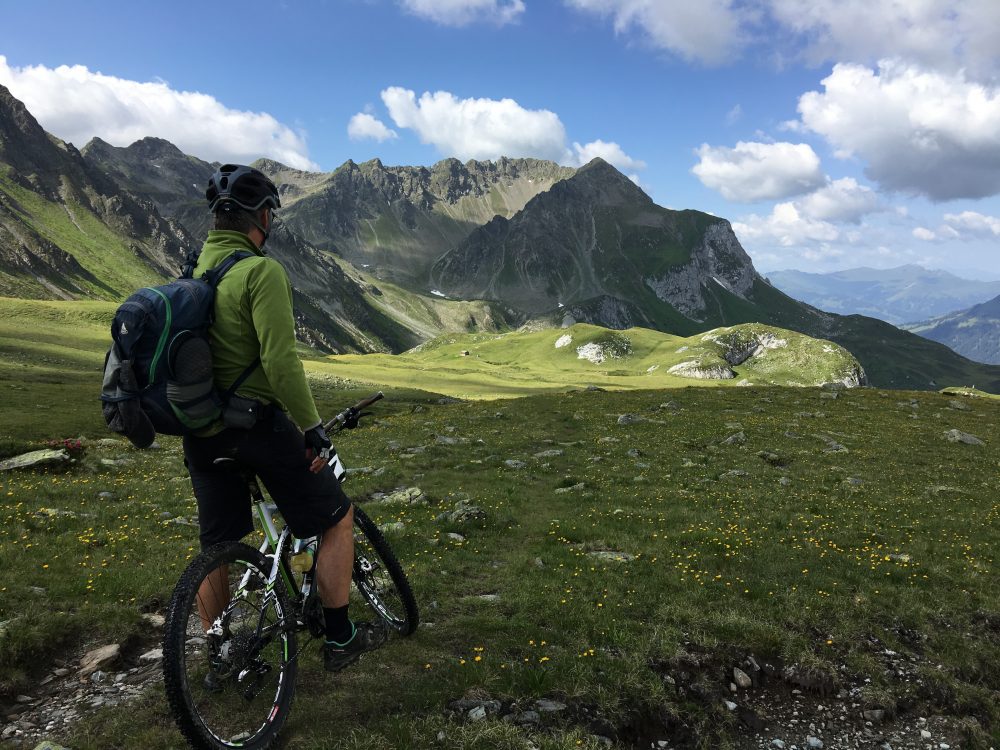 cyclist on bicycle