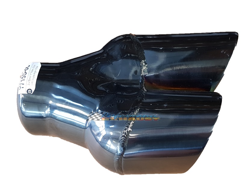 angle exhaust tip