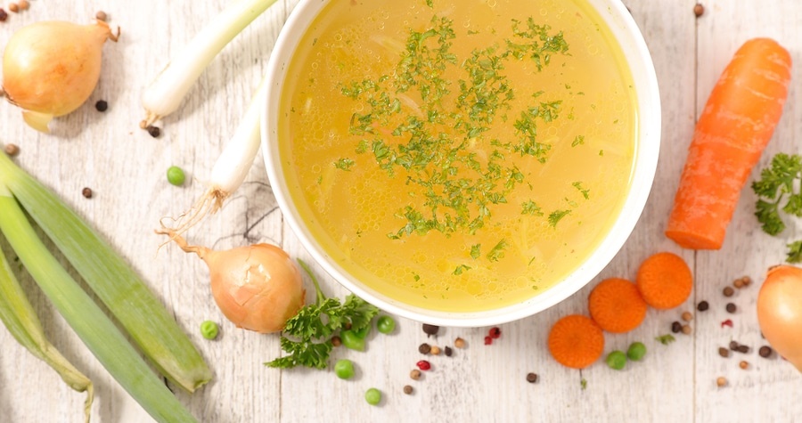 organic bone broth soup