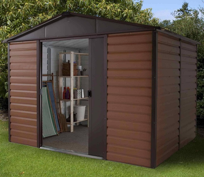 Narrow Garden sheds