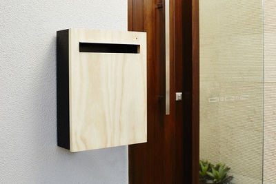 timber letterbox