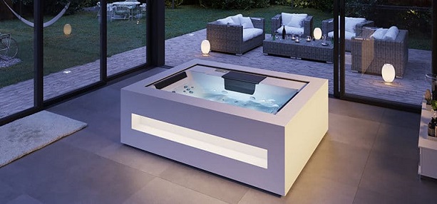 Modern hot tubs