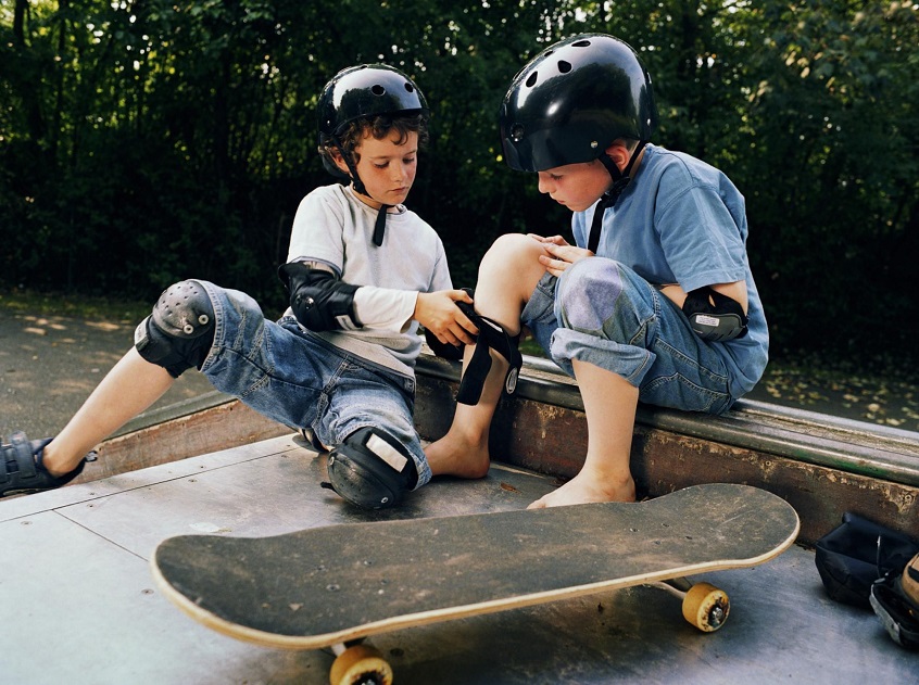 skateboarding-pads