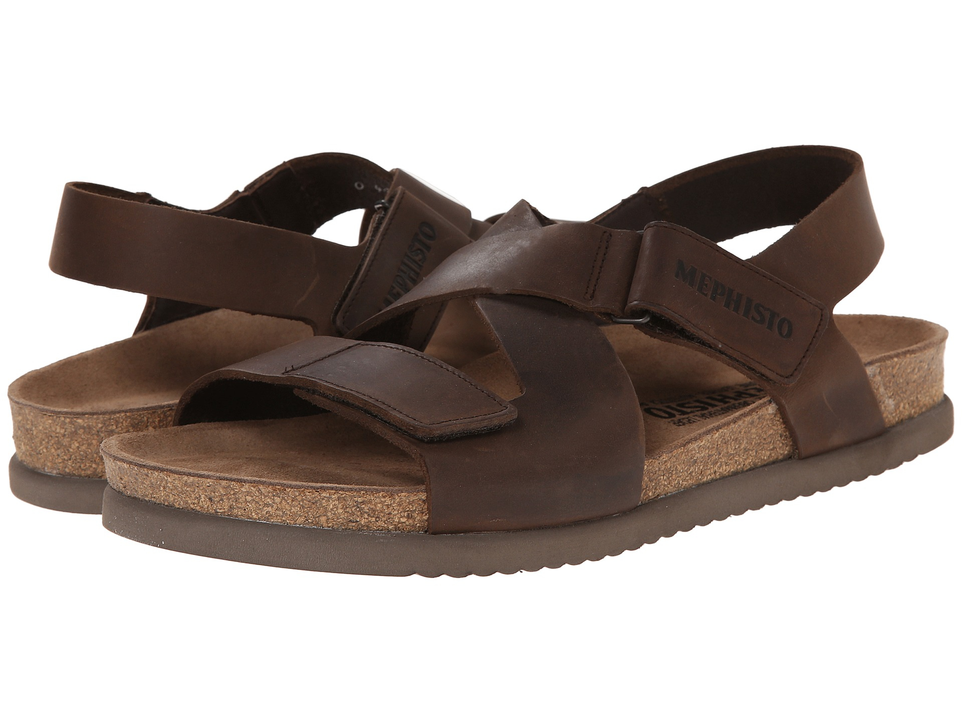 mens cork sandals mephisto - LovingLocal