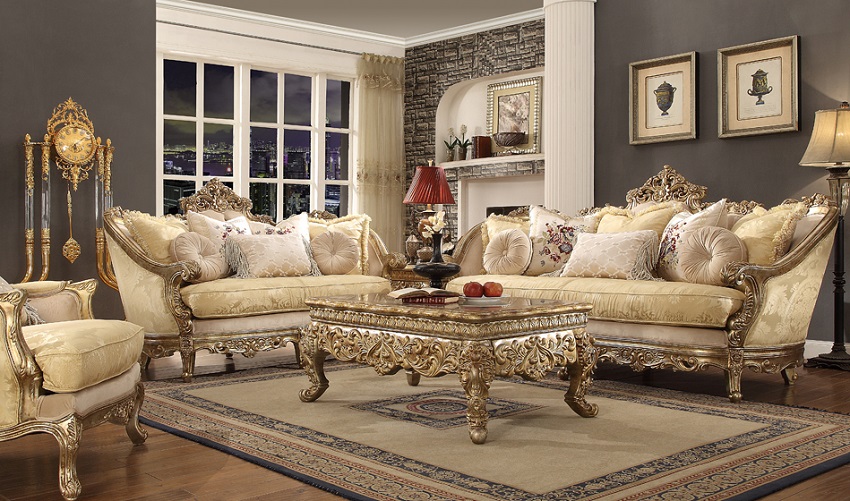 french style living room sofa