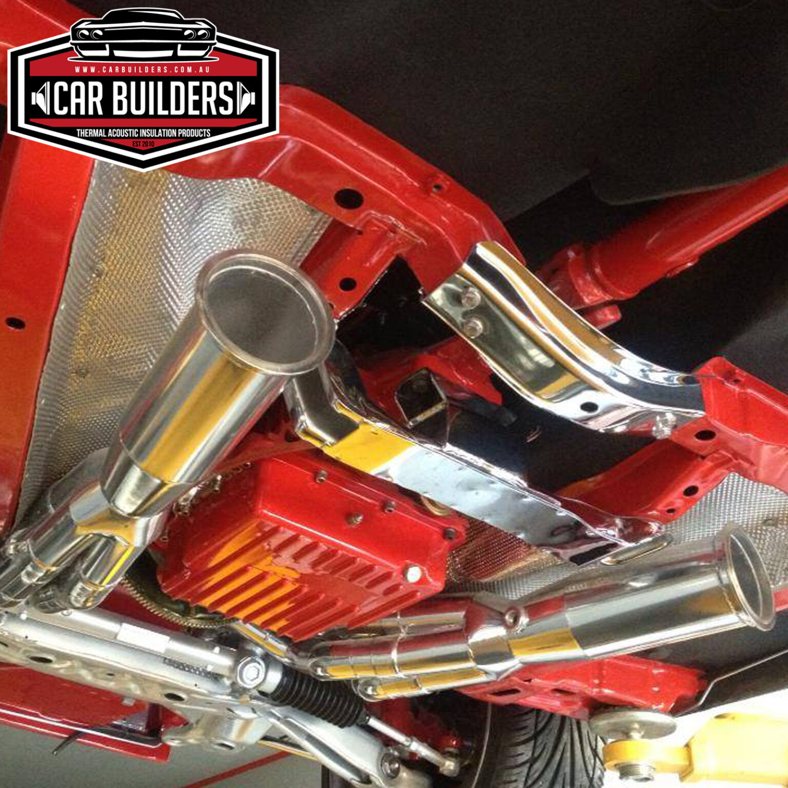 self adhesive exhaust heat shield car LovingLocal