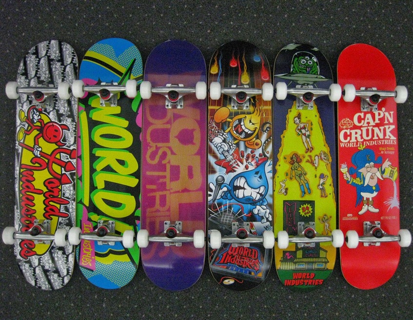 Complete skateboards