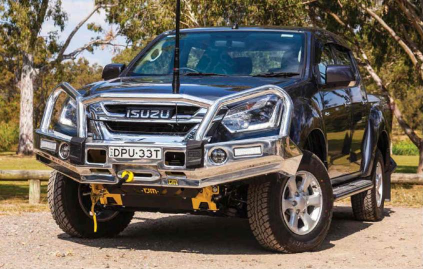 isuzu dmax bull bars