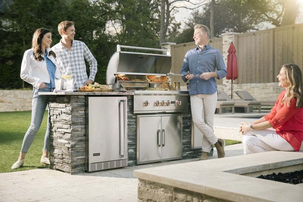 outdoor kitchens