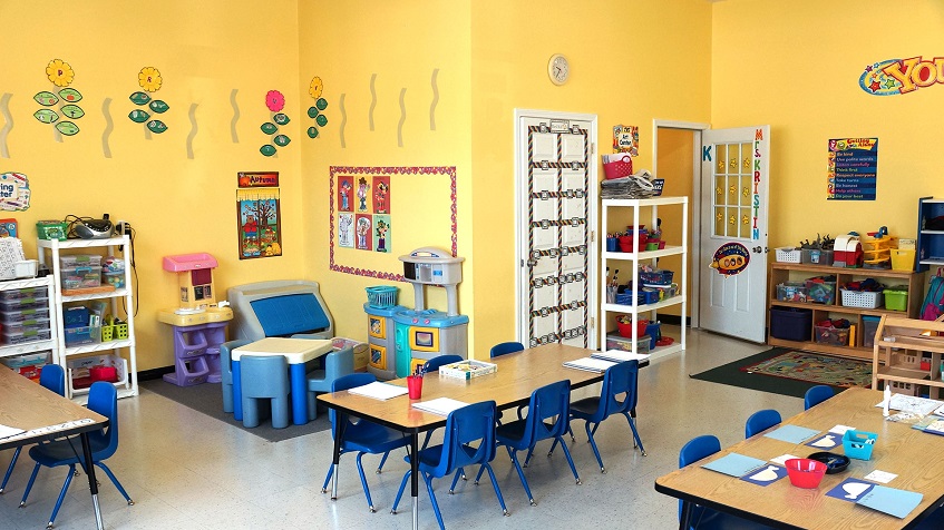 well organised classroom