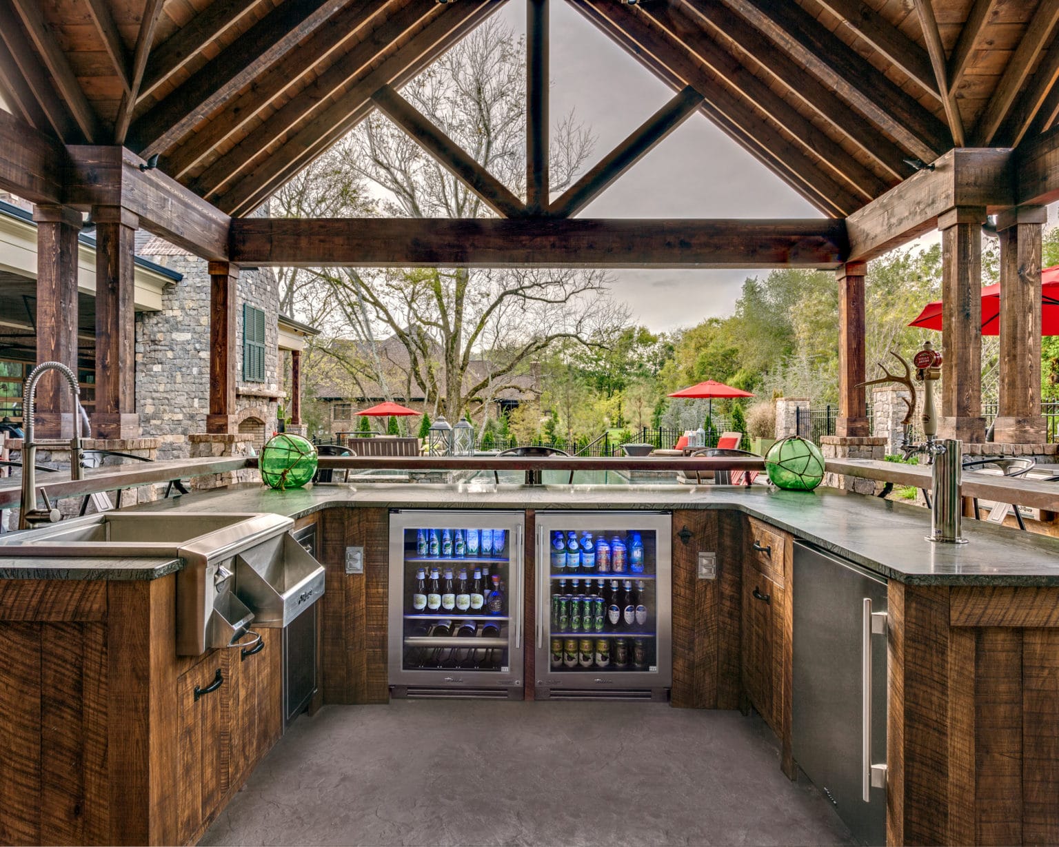 Outdoor Kitchen Fridge