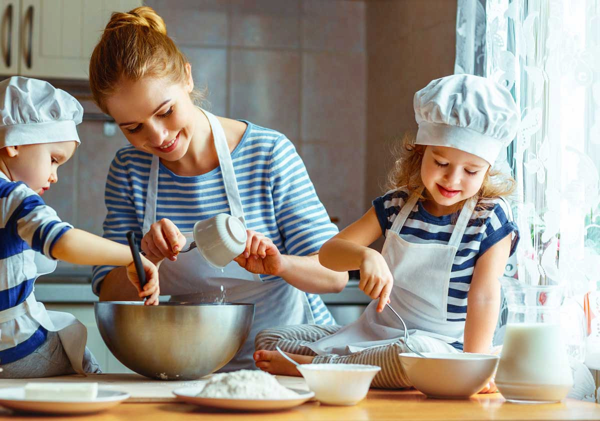 cooking with kids