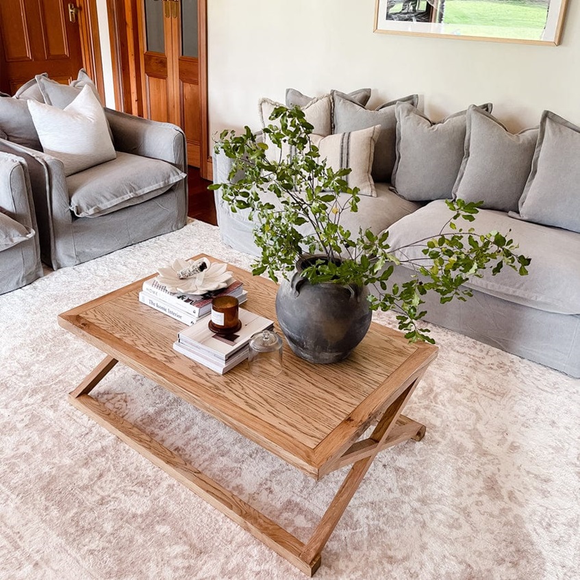 The Cloud 2 Seater Sofa with Cloudy Grey Slipcover